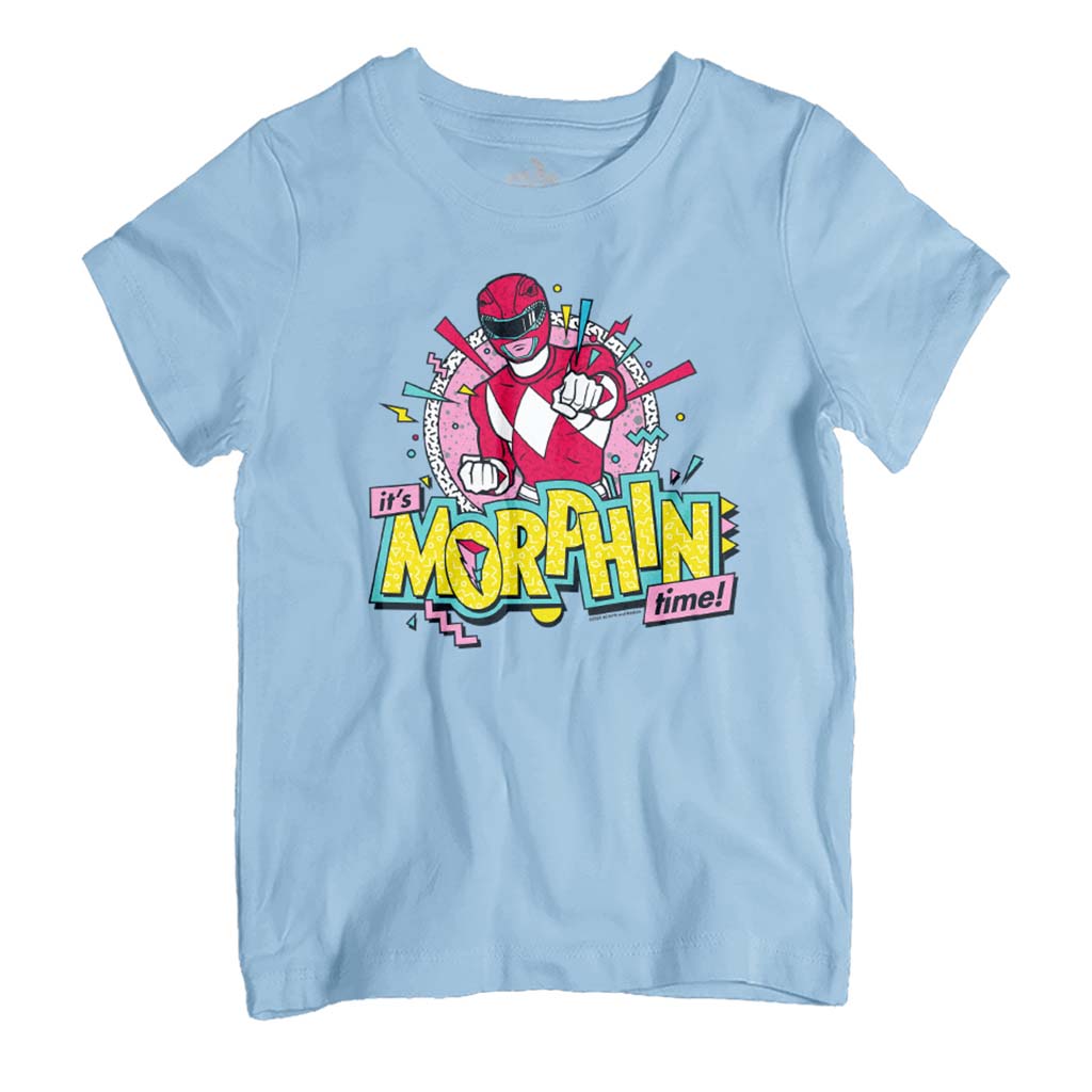 Power Rangers Its Morphin Time Retro Kid's T-Shirt product image 1