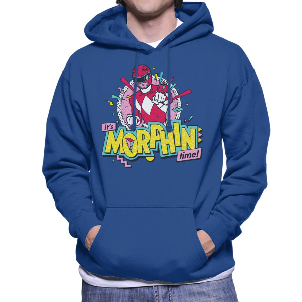 Power Rangers Its Morphin Time Retro Men's Hooded Sweatshirt product image 6