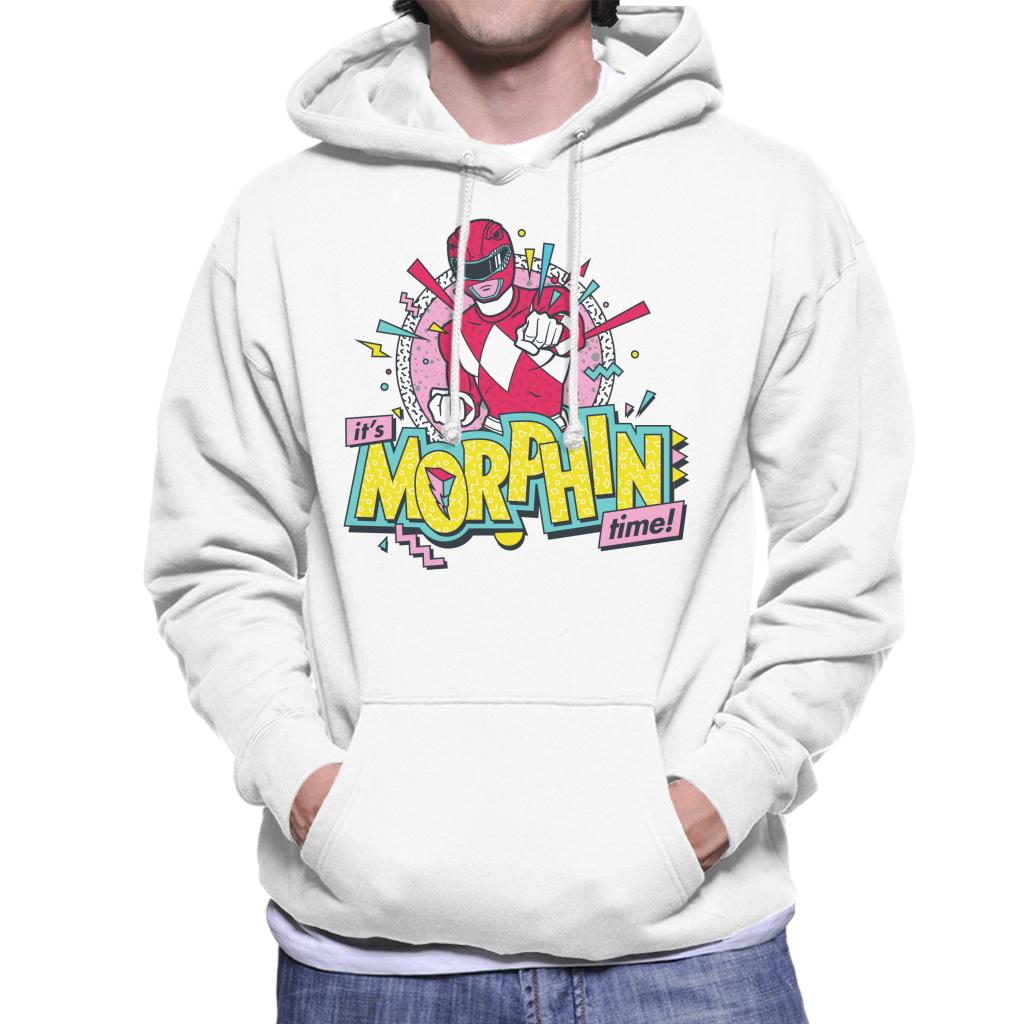 Power Rangers Its Morphin Time Retro Men's Hooded Sweatshirt product image 4