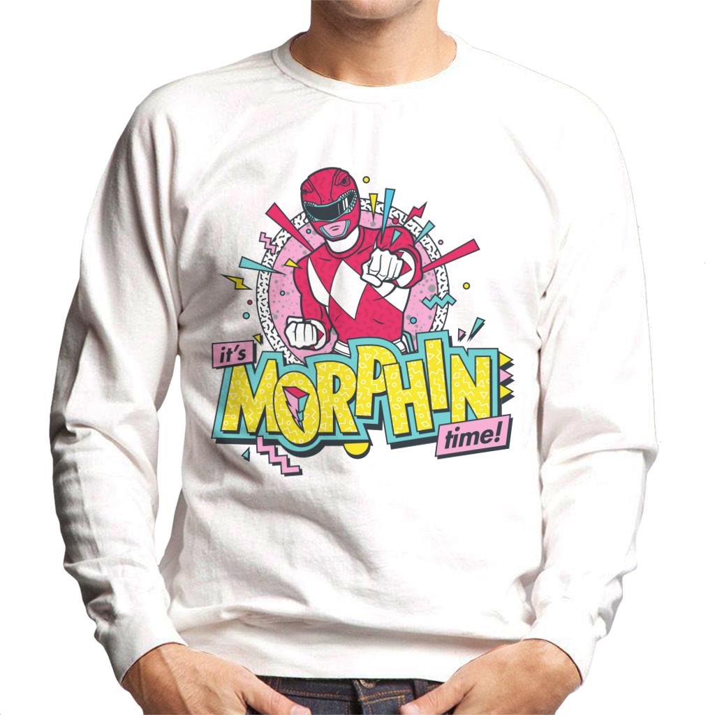 Power Rangers Its Morphin Time Retro Men's Sweatshirt product image 4