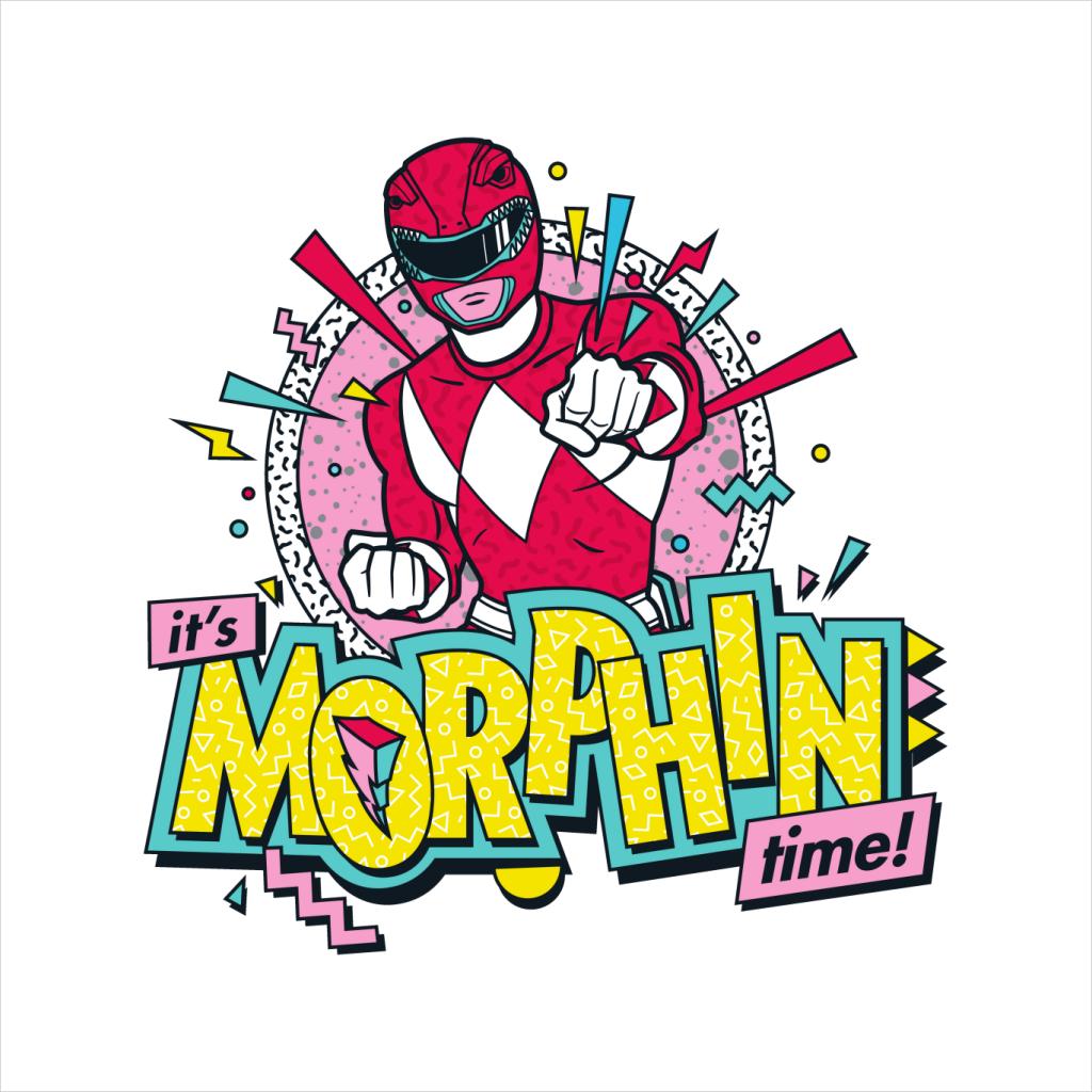 Power Rangers Its Morphin Time Retro Men's Sweatshirt product image 5