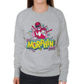 Power Rangers Its Morphin Time Retro Women's Sweatshirt product image 1