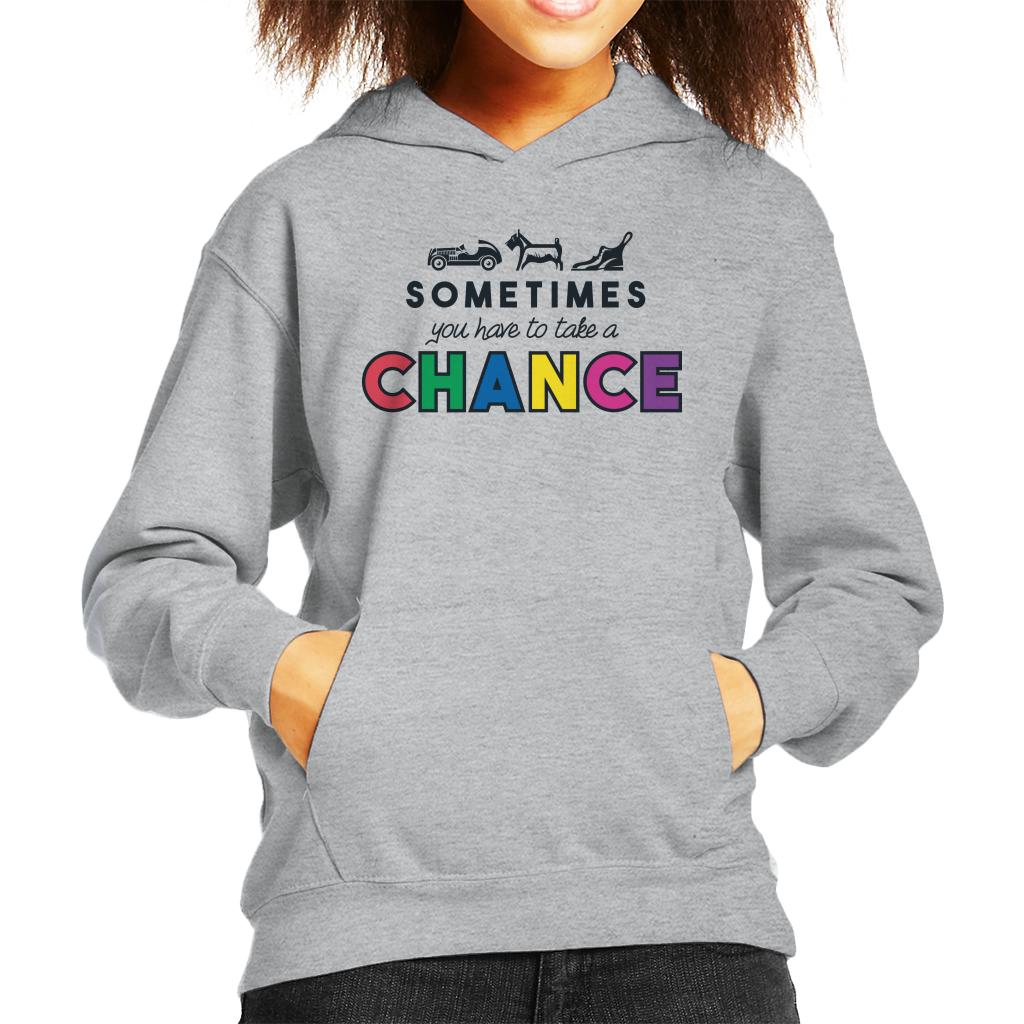 Monopoly Take A Chance Kid's Hooded Sweatshirt product image 1