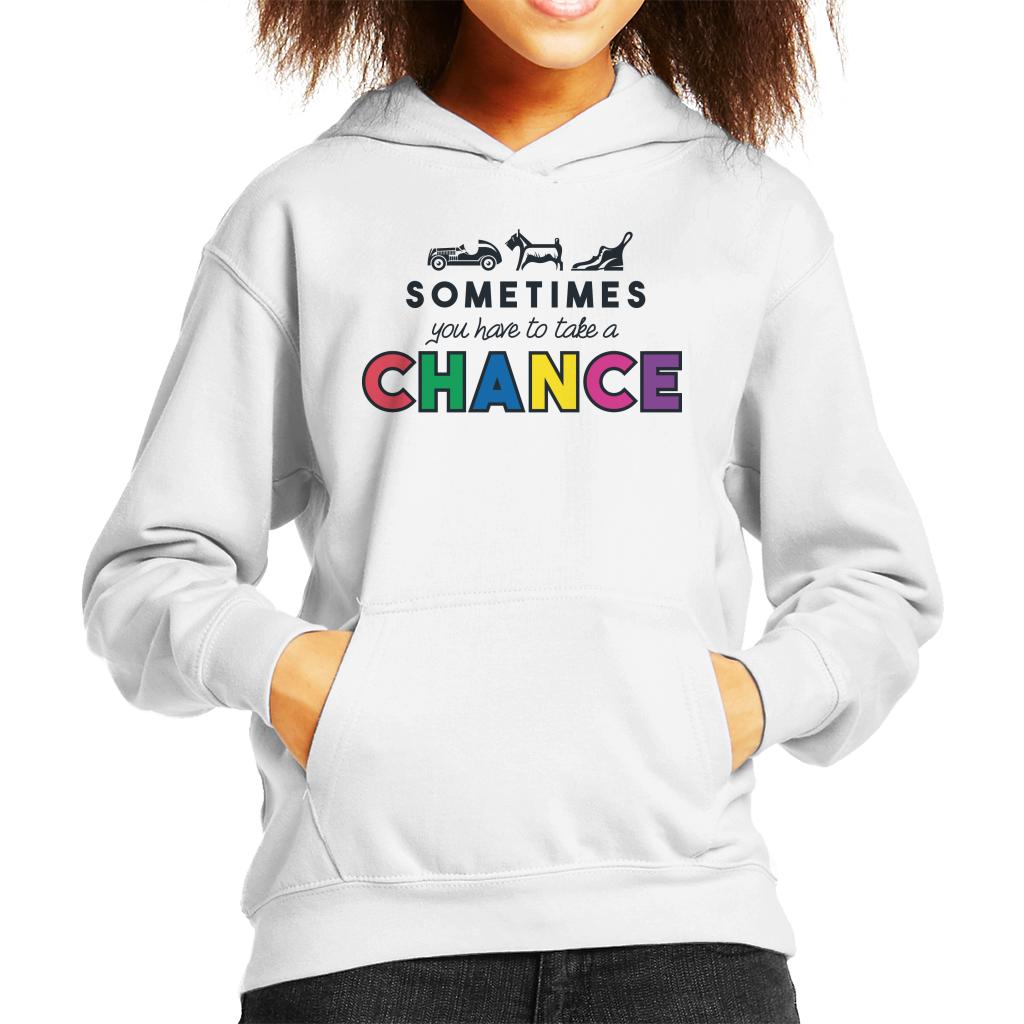 Monopoly Take A Chance Kid's Hooded Sweatshirt product image 4