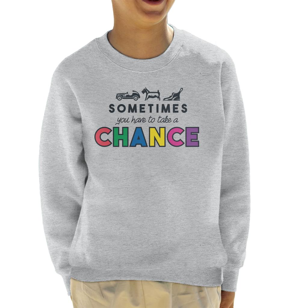 Monopoly Take A Chance Kid's Sweatshirt product image 1