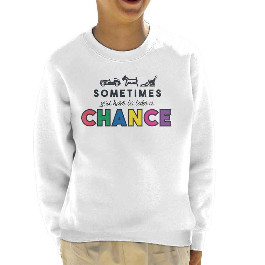 Monopoly Take A Chance Kid's Sweatshirt product image 4