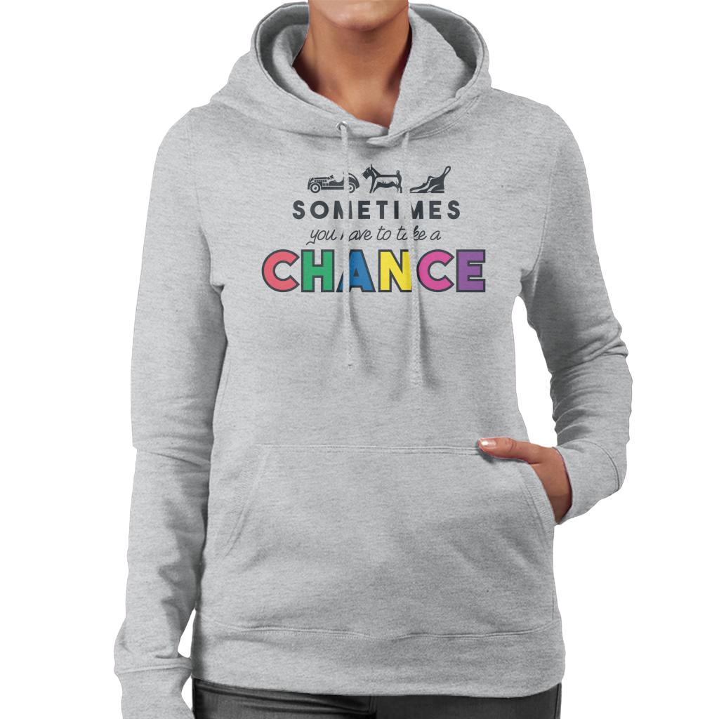 Monopoly Take A Chance Women's Hooded Sweatshirt product image 1