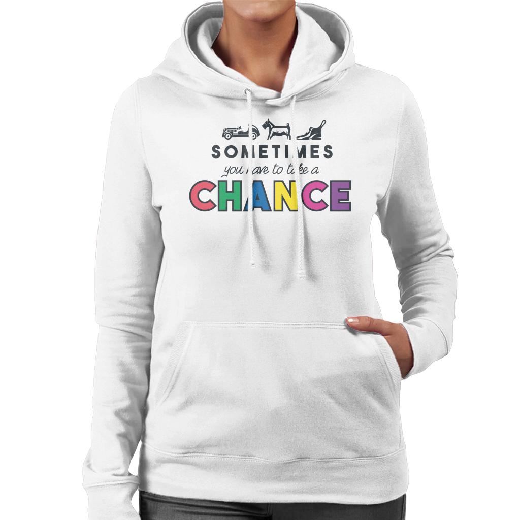 Monopoly Take A Chance Women's Hooded Sweatshirt product image 4
