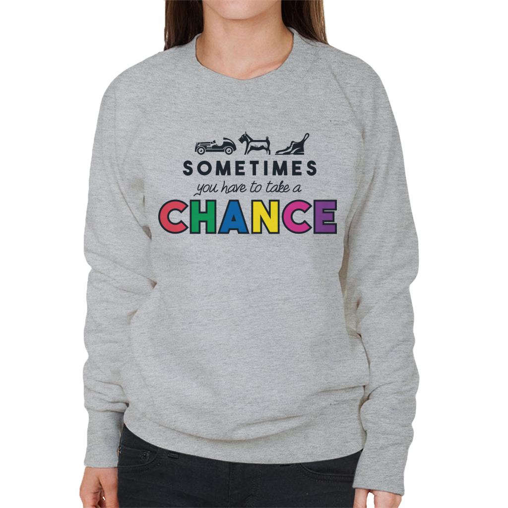 Monopoly Take A Chance Women's Sweatshirt product image 1