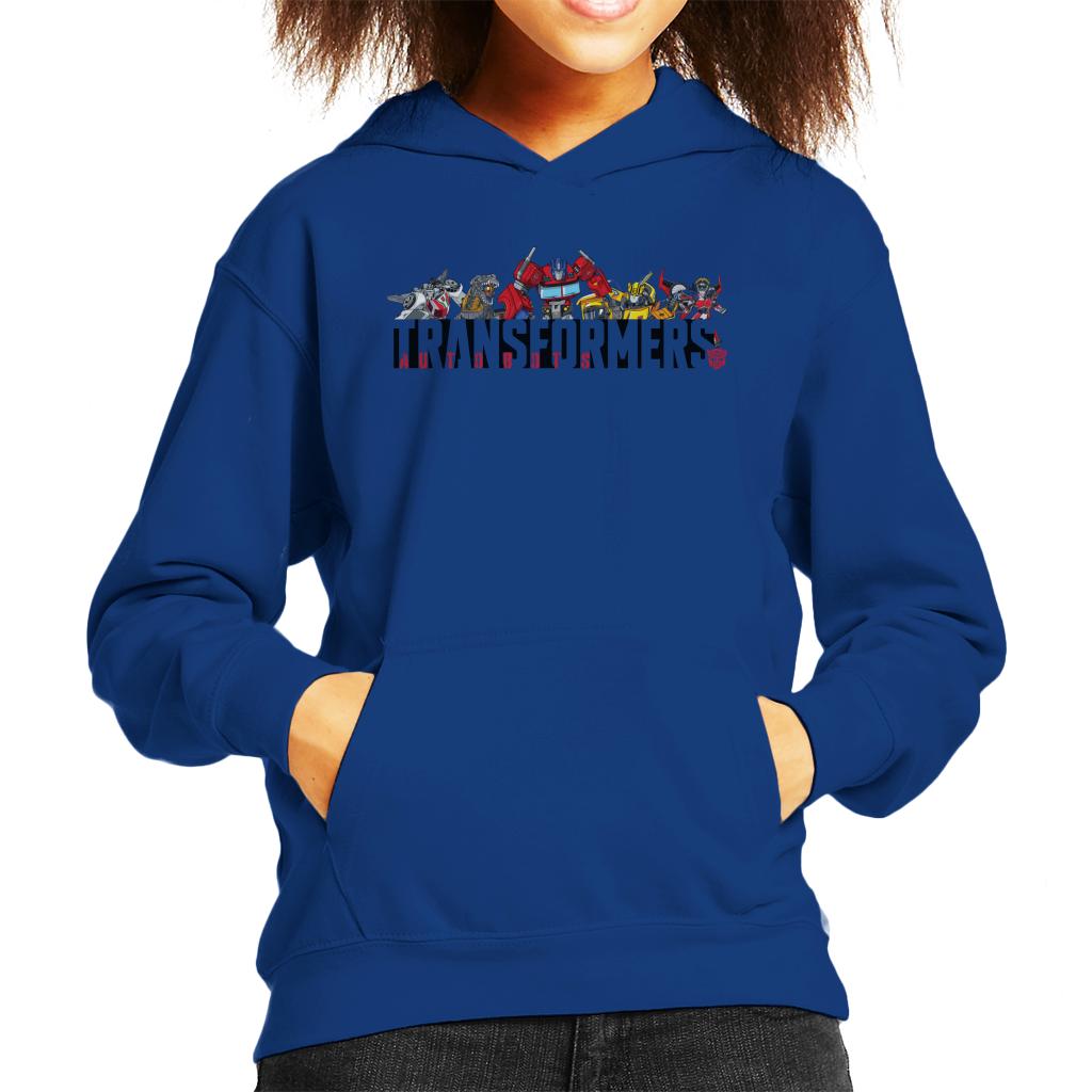 Transformers Autobots Line Up Kid's Hooded Sweatshirt product image 4