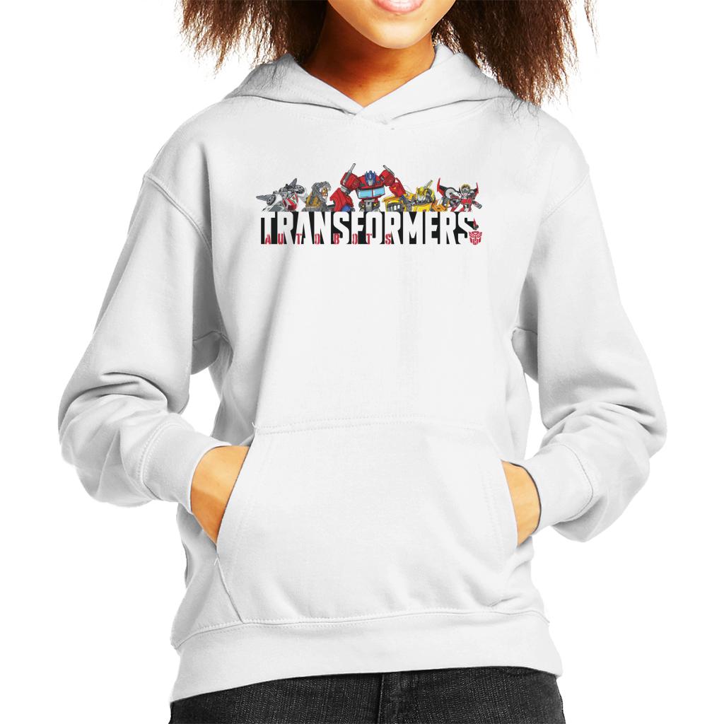 Transformers Autobots Line Up Kid's Hooded Sweatshirt product image 6