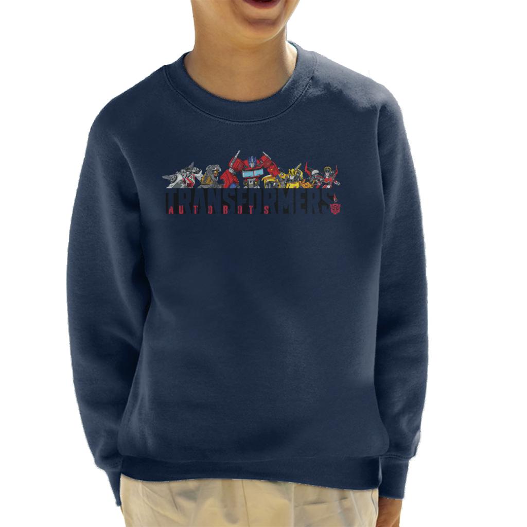 Transformers Autobots Line Up Kid's Sweatshirt product image 1