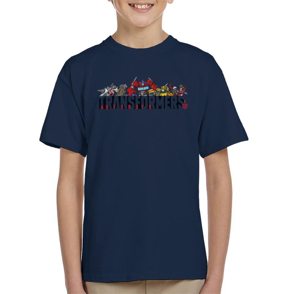 Transformers Autobots Line Up Kid's T-Shirt product image 4