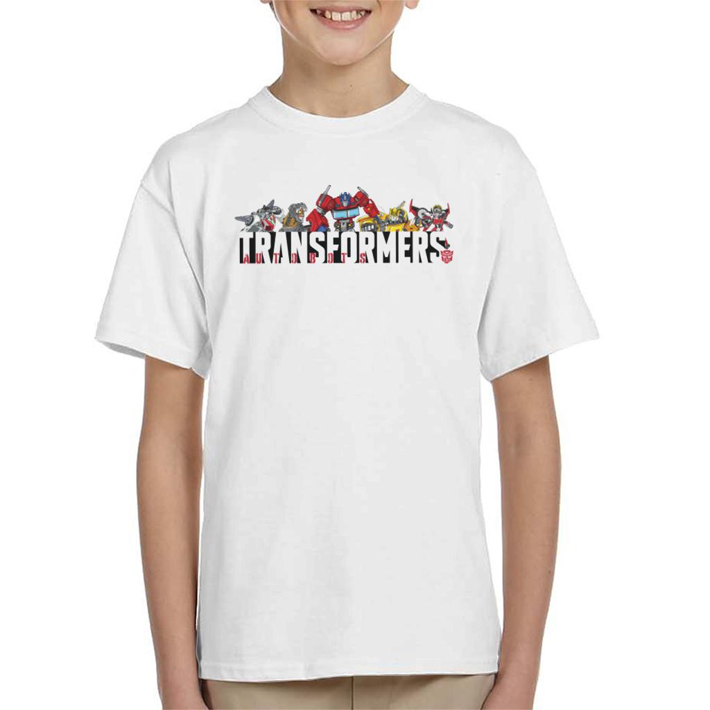 Transformers Autobots Line Up Kid's T-Shirt product image 1