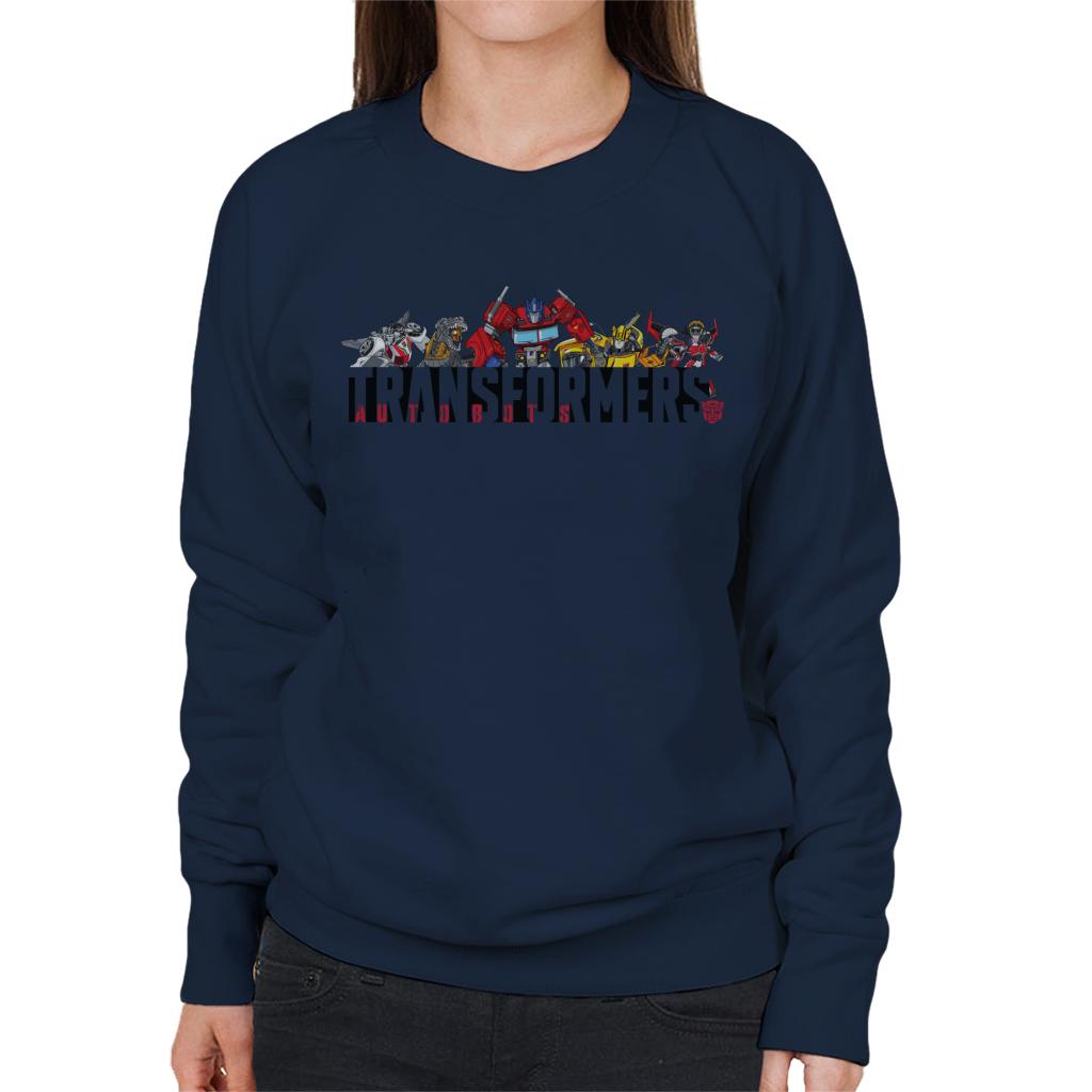 Transformers Autobots Line Up Women's Sweatshirt product image 4