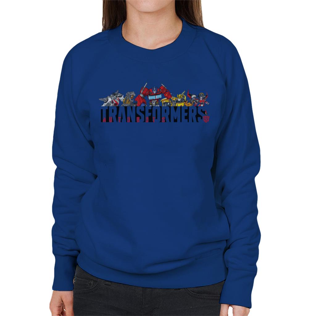 Transformers Autobots Line Up Women's Sweatshirt product image 6