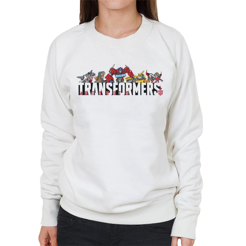 Transformers Autobots Line Up Women's Sweatshirt product image 1