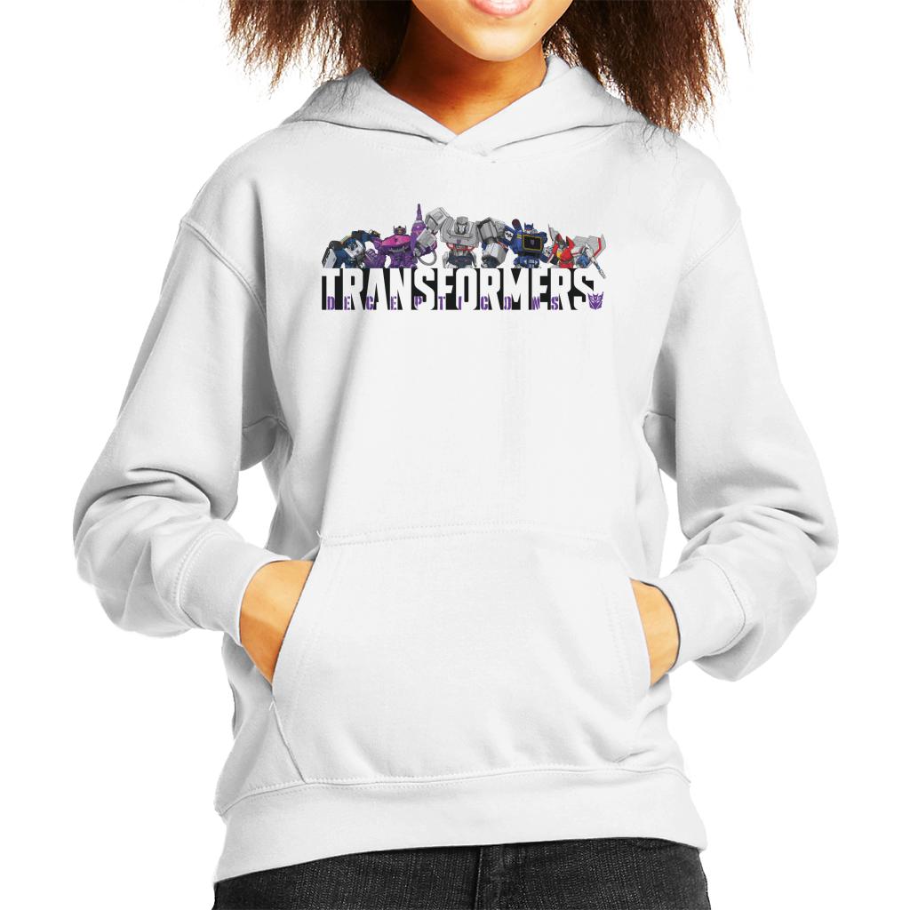 Transformers Decepticons Line Up Kid's Hooded Sweatshirt product image 4