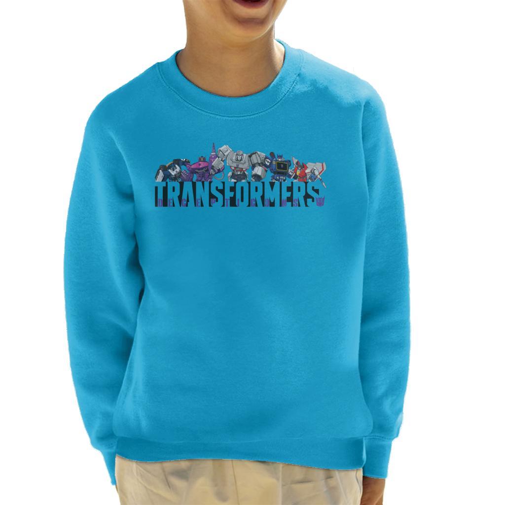 Transformers Decepticons Line Up Kid's Sweatshirt product image 1