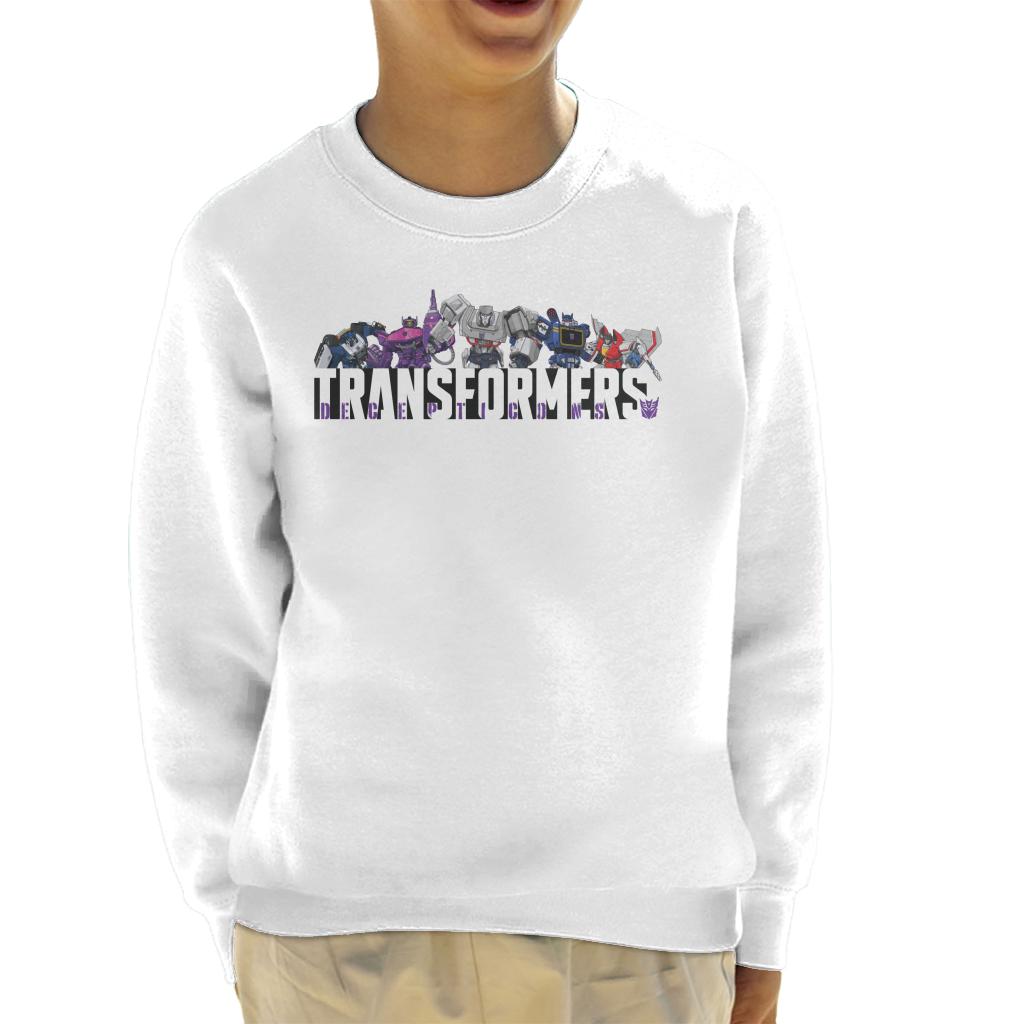 Transformers Decepticons Line Up Kid's Sweatshirt product image 4
