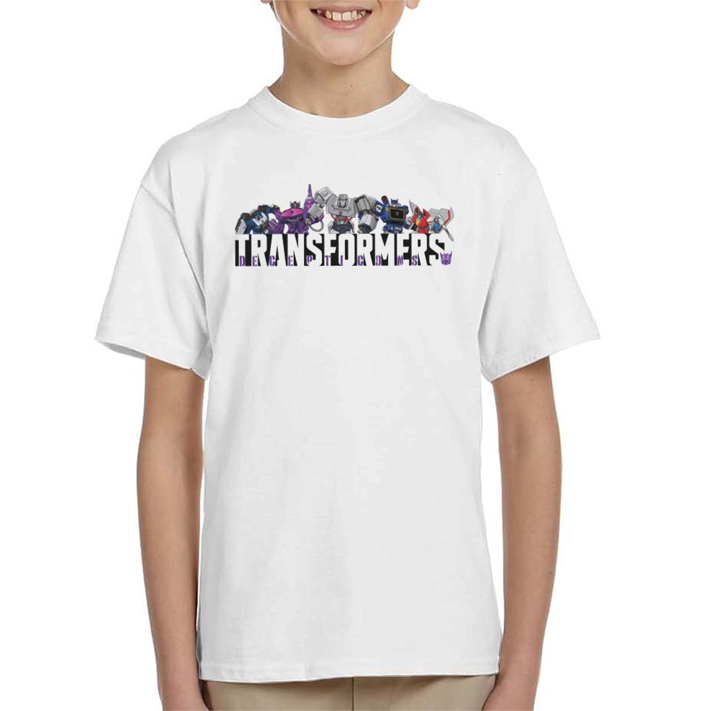Transformers Decepticons Line Up Kid's T-Shirt product image 1