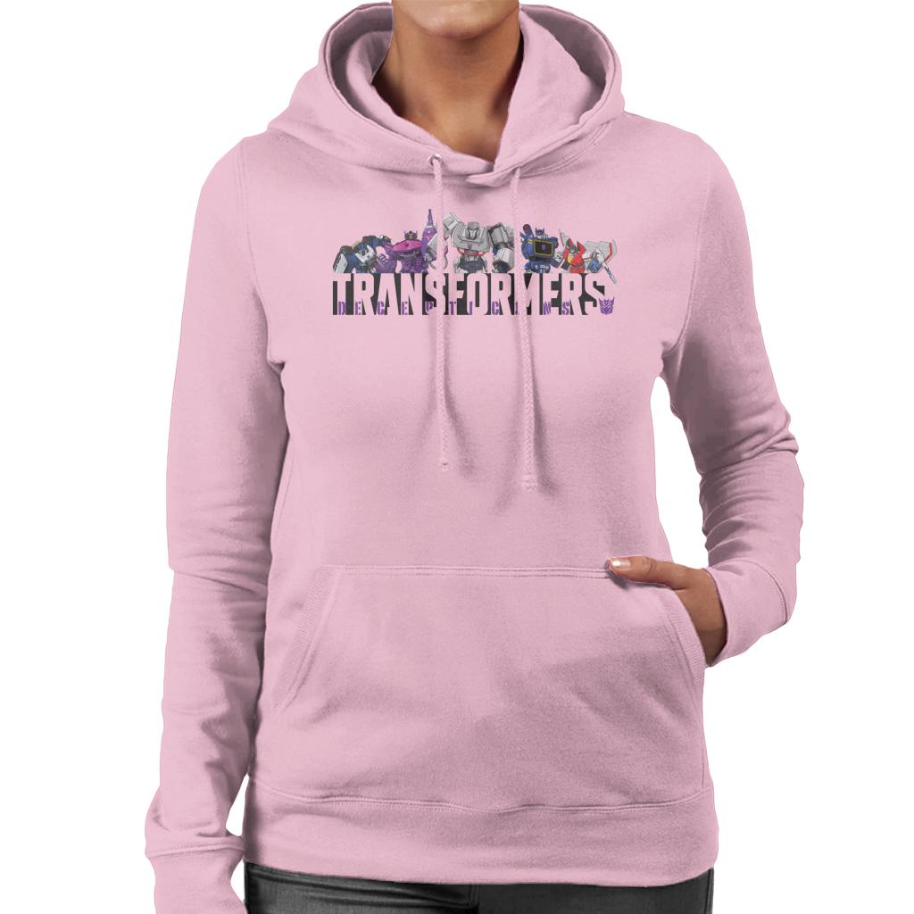 Transformers Decepticons Line Up Women's Hooded Sweatshirt product image 6