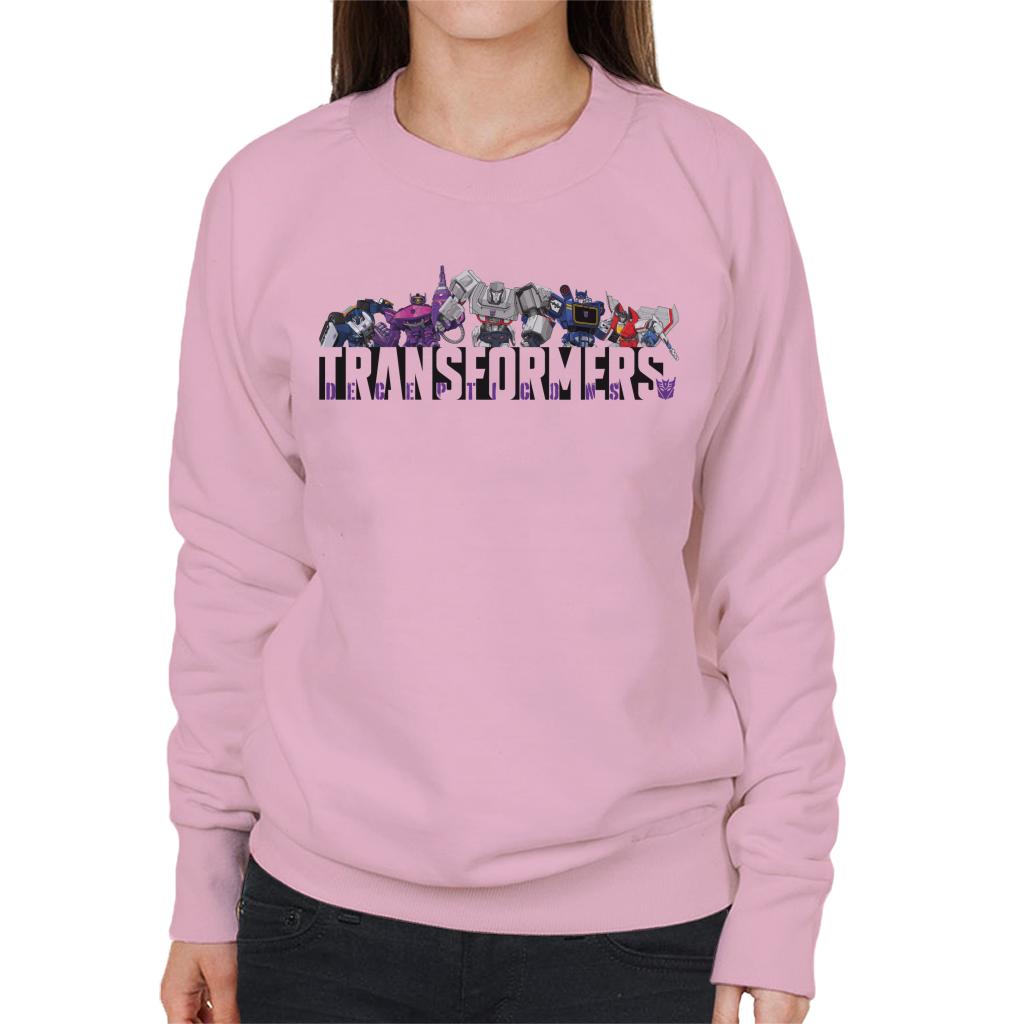 Transformers Decepticons Line Up Women's Sweatshirt product image 6