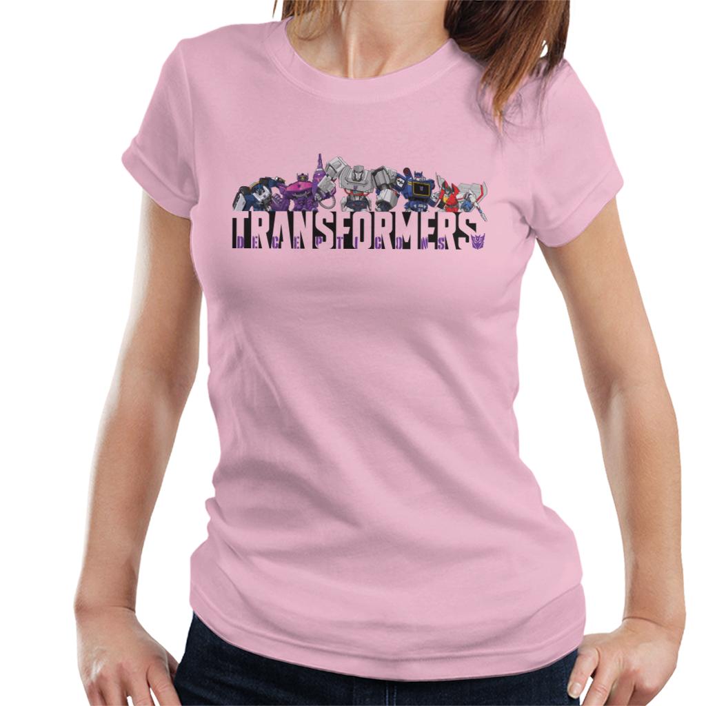 Transformers Decepticons Line Up Women's T-Shirt product image 6