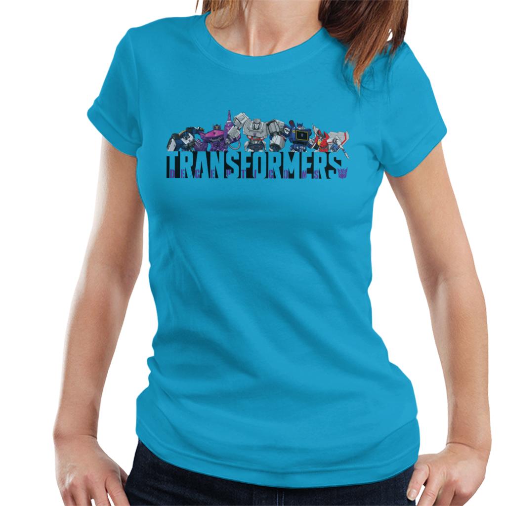 Transformers Decepticons Line Up Women's T-Shirt product image 4