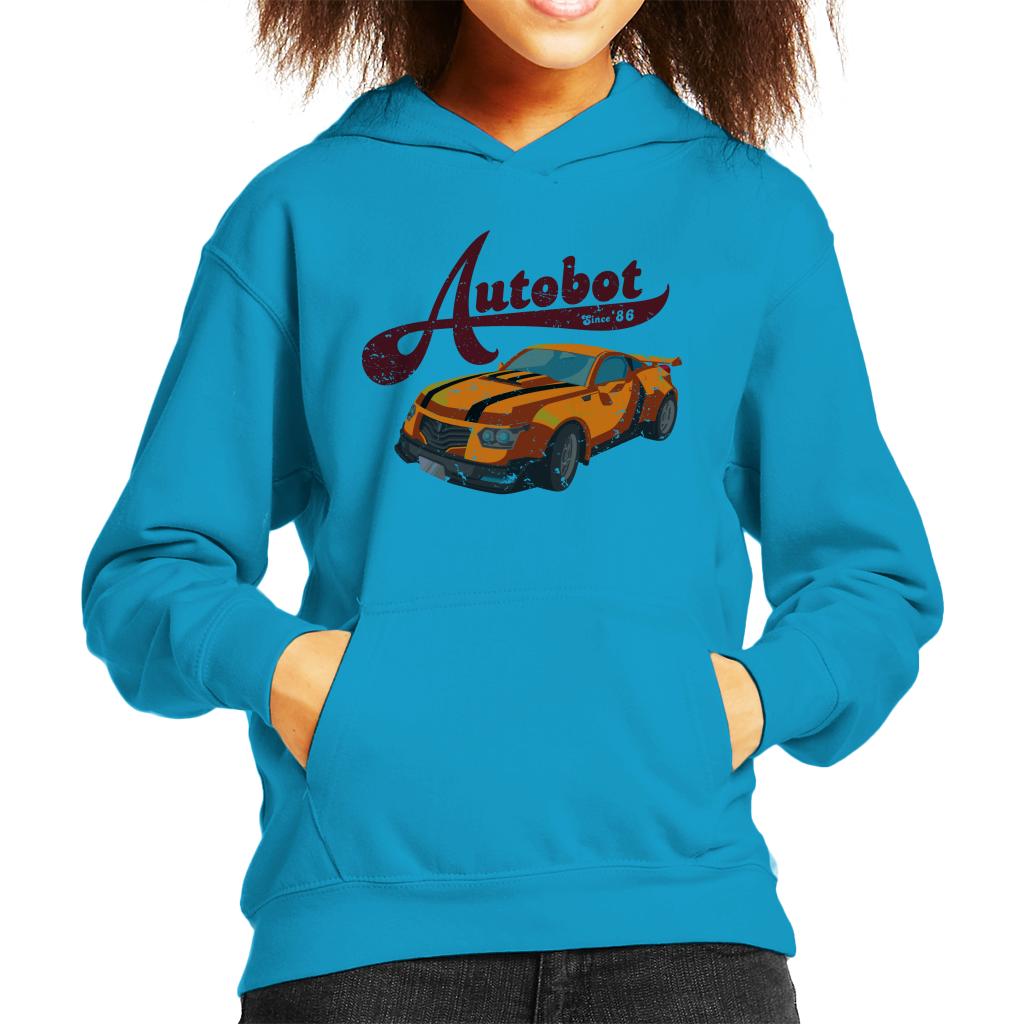 Transformers Bumblebee Car Autobot Kid's Hooded Sweatshirt product image 4