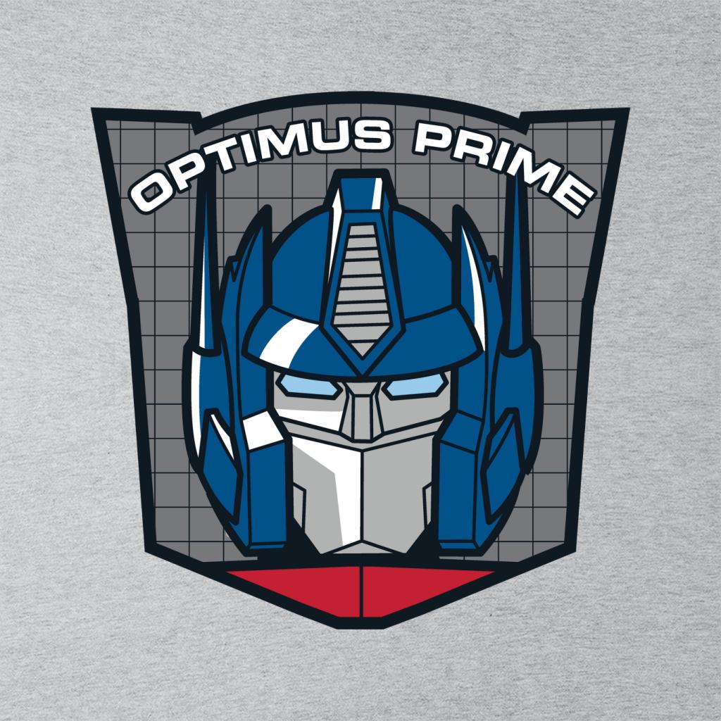 Transformers Optimus Prime Retro Face Badge Men's Sweatshirt product image 2