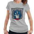 Transformers Optimus Prime Retro Face Badge Women's T-Shirt product image 1