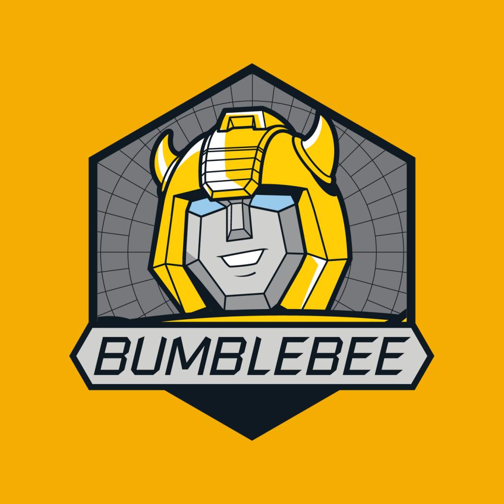 Transformers Bumblebee Retro Face Badge Men's Hooded product image 7