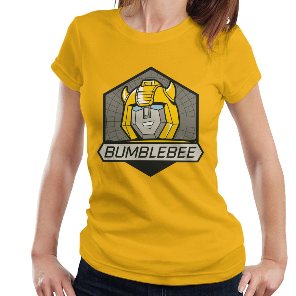 Transformers Bumblebee Retro Face Badge Women's T-Shirt product image 6