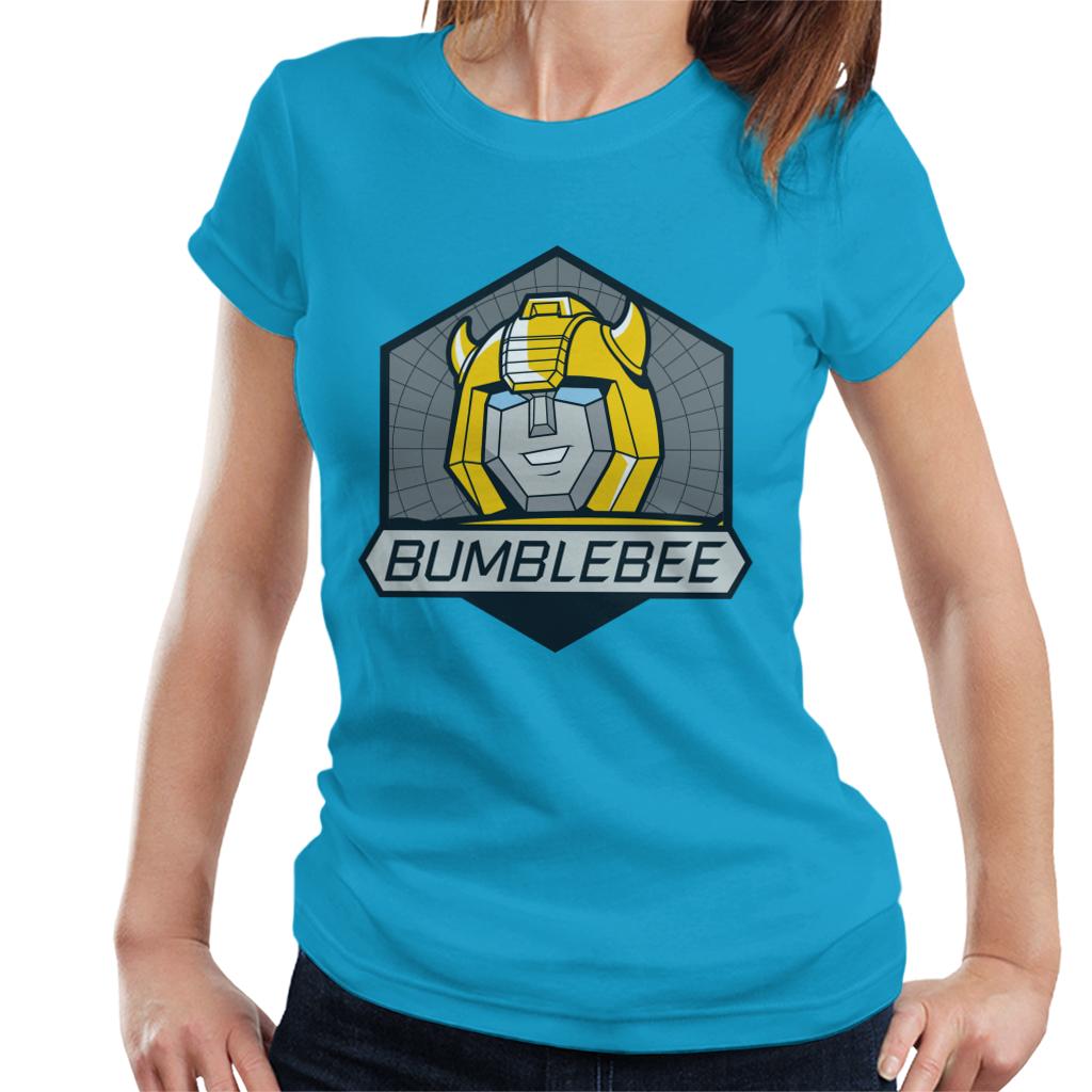 Transformers Bumblebee Retro Face Badge Women's T-Shirt product image 4