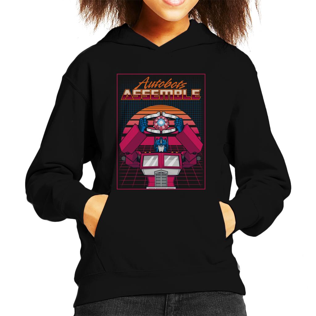 Transformers Autobots Assemble Retrowave Kid's Hooded product image 1