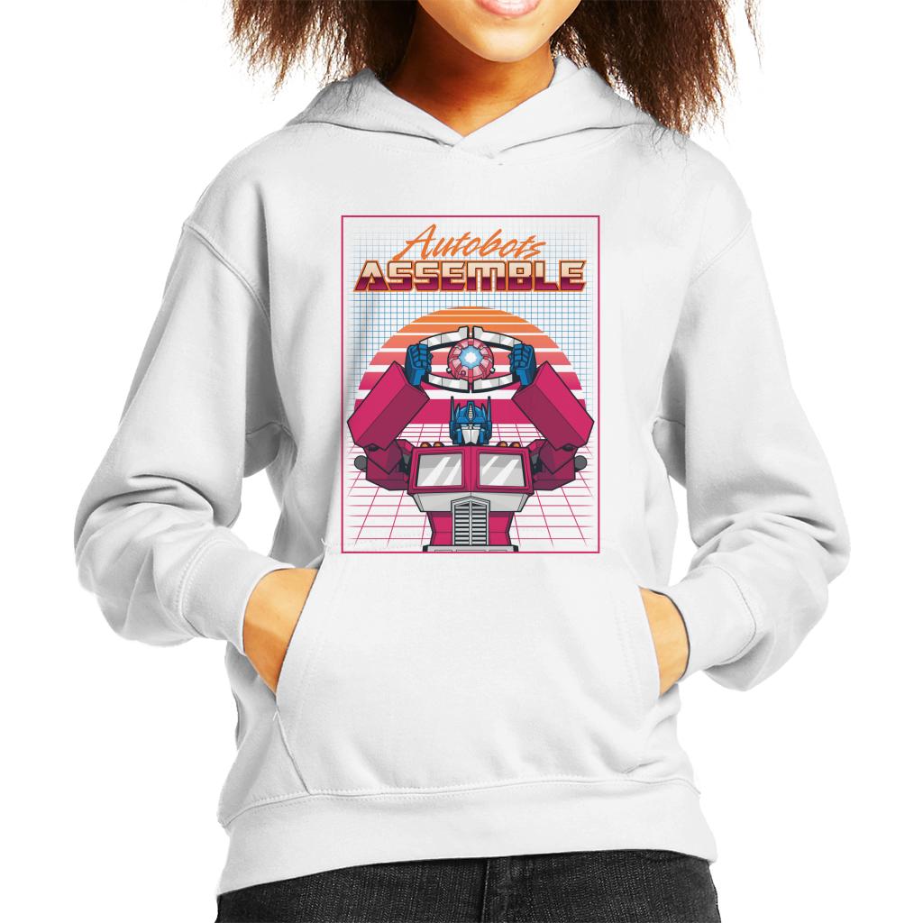 Transformers Autobots Assemble Retrowave Kid's Hooded product image 4