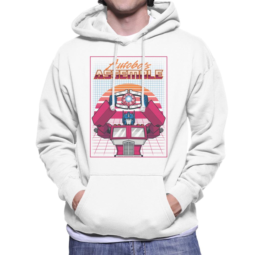 Transformers Autobots Assemble Retrowave Men's Hooded product image 4