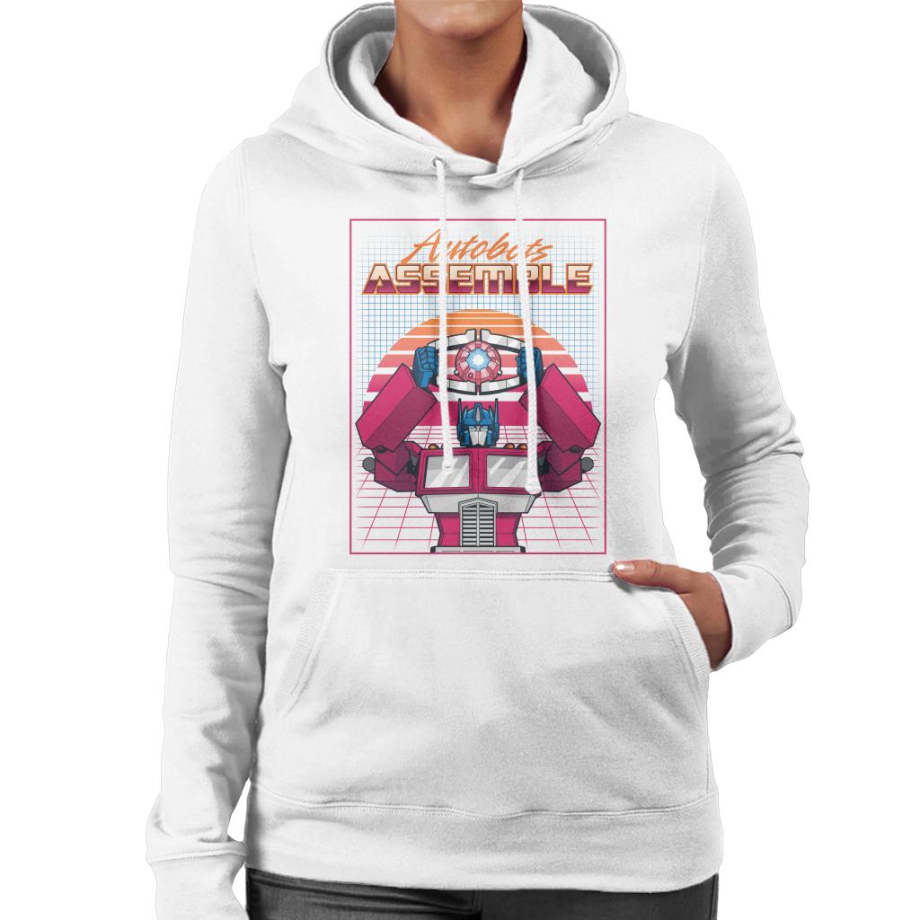 Transformers Autobots Assemble Retrowave Women's Hooded product image 4