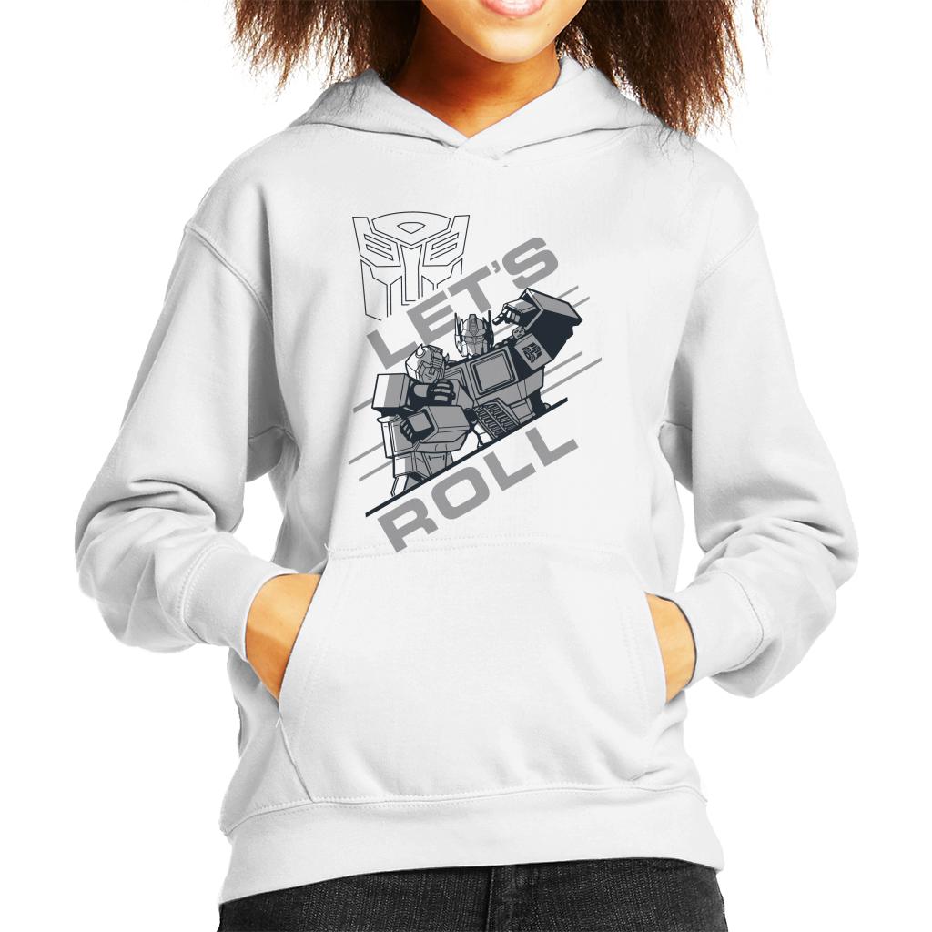 Transformers Lets Roll Kid's Hooded Sweatshirt product image 4
