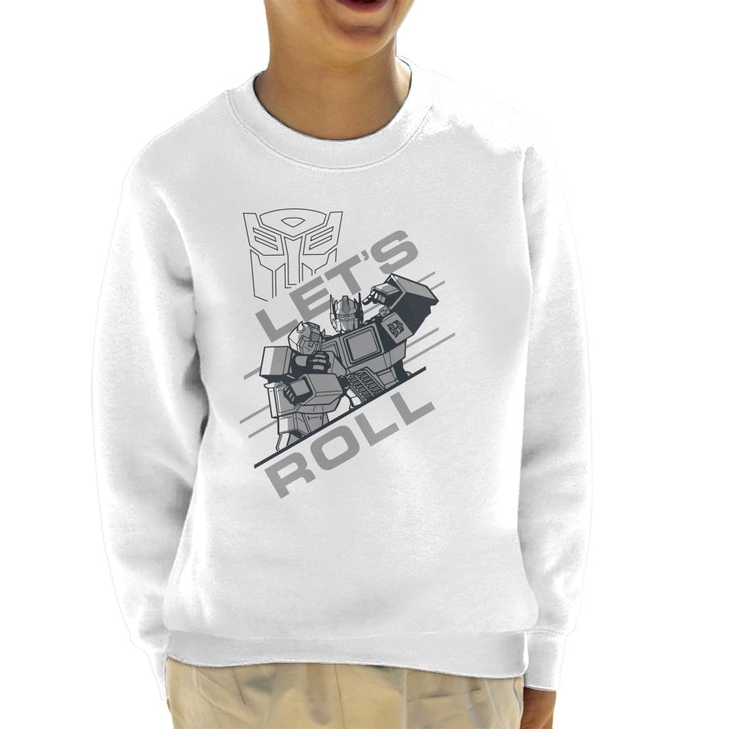Transformers Lets Roll Kid's Sweatshirt product image 4