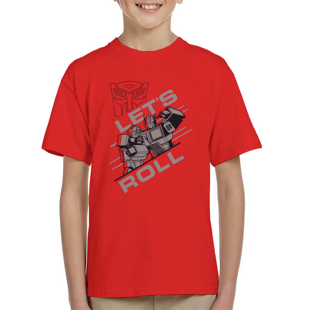 Transformers Lets Roll Kid's T-Shirt product image 4