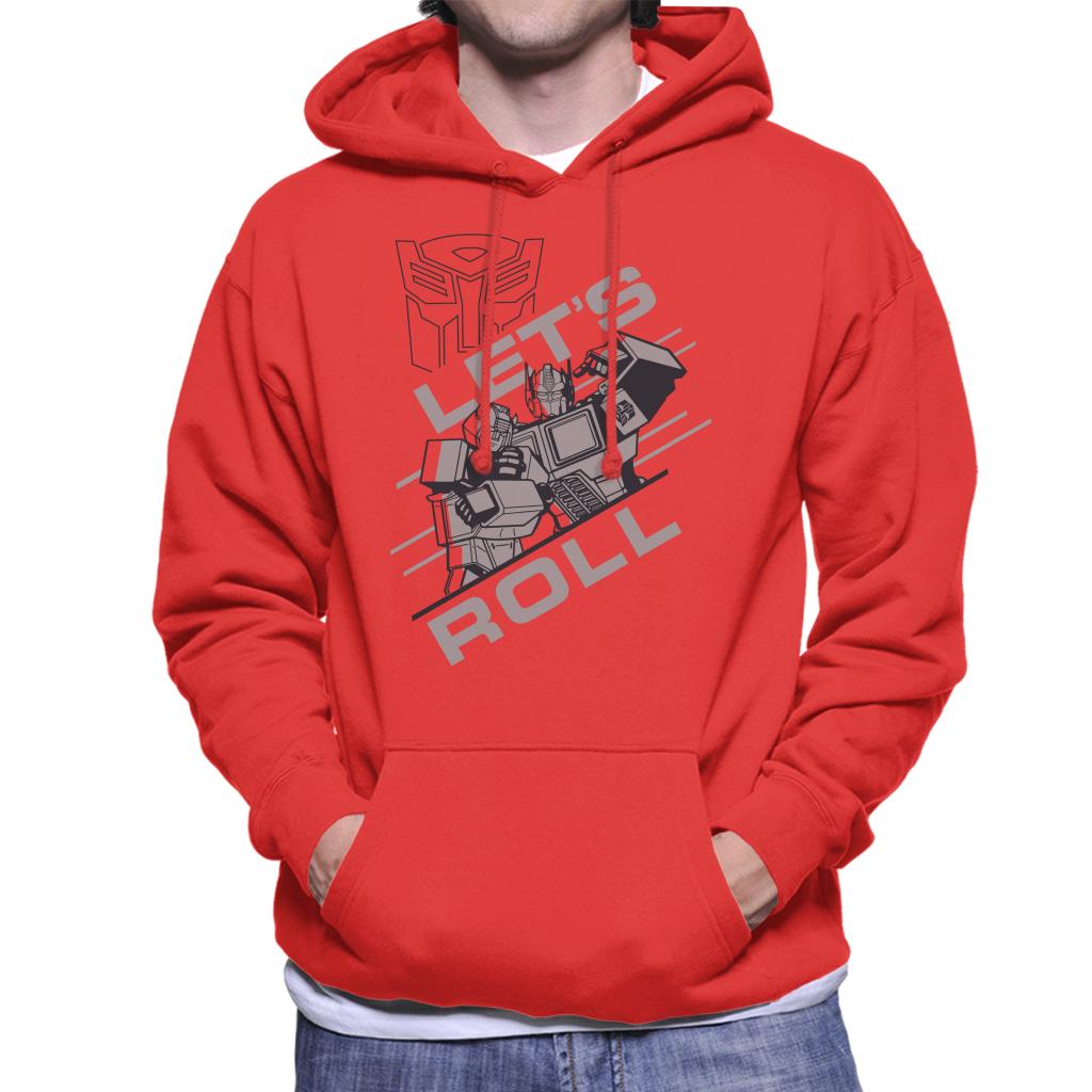 Transformers Lets Roll Men's Hooded Sweatshirt product image 4