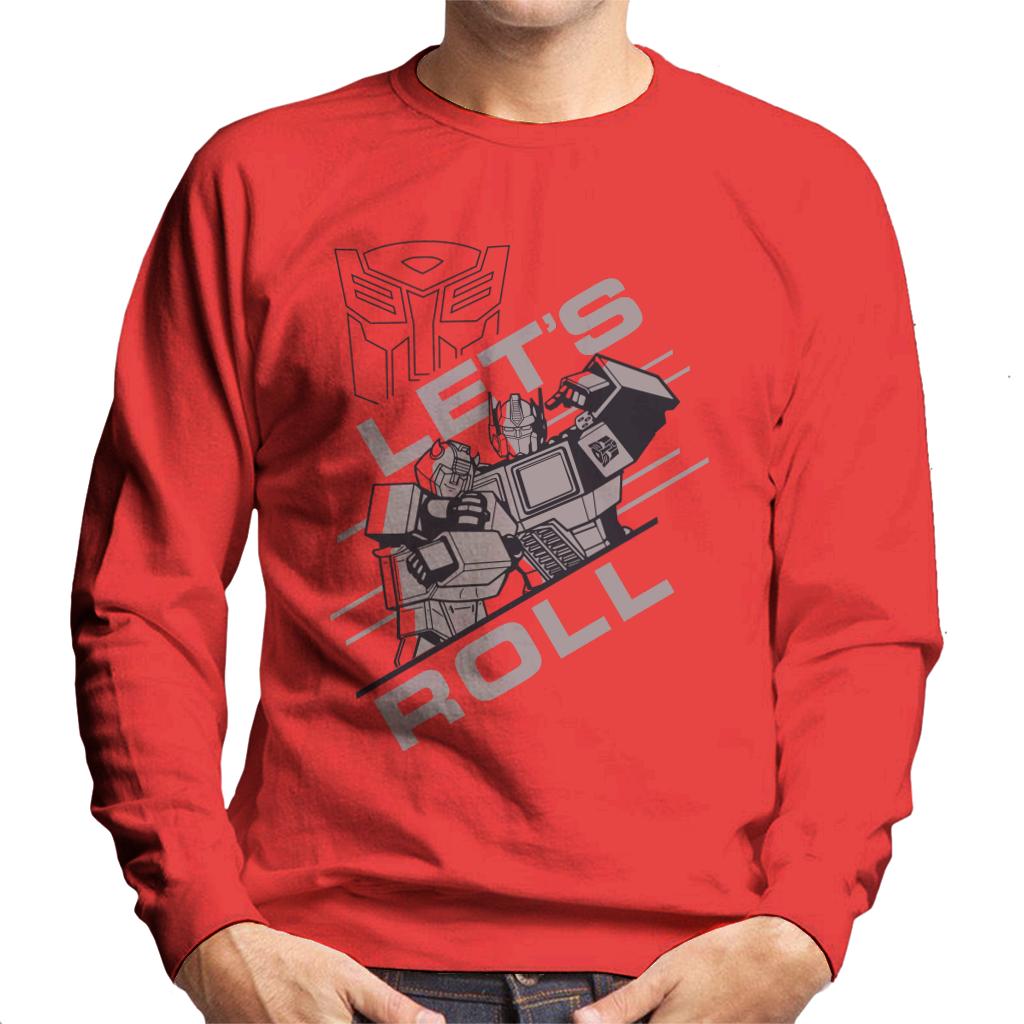 Transformers Lets Roll Men's Sweatshirt product image 4