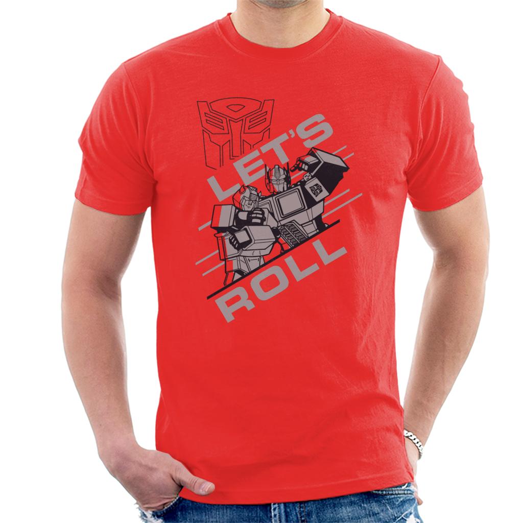 Transformers Lets Roll Men's T-Shirt product image 4