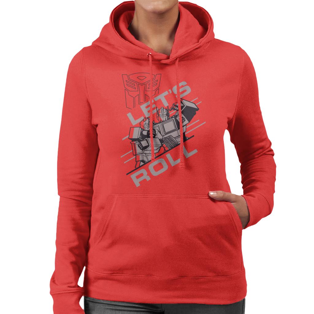 Transformers Lets Roll Women's Hooded Sweatshirt product image 4