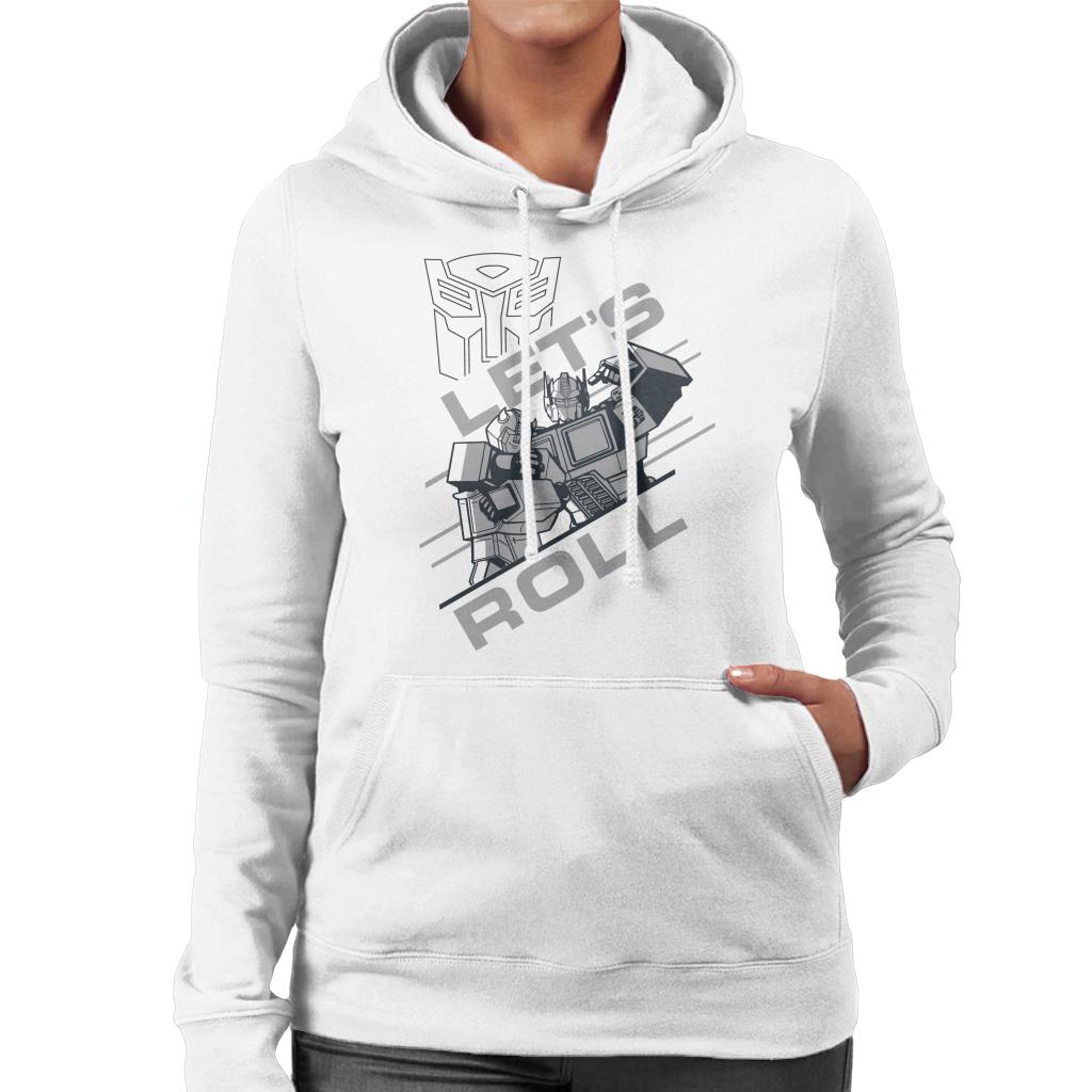 Transformers Lets Roll Women's Hooded Sweatshirt product image 1