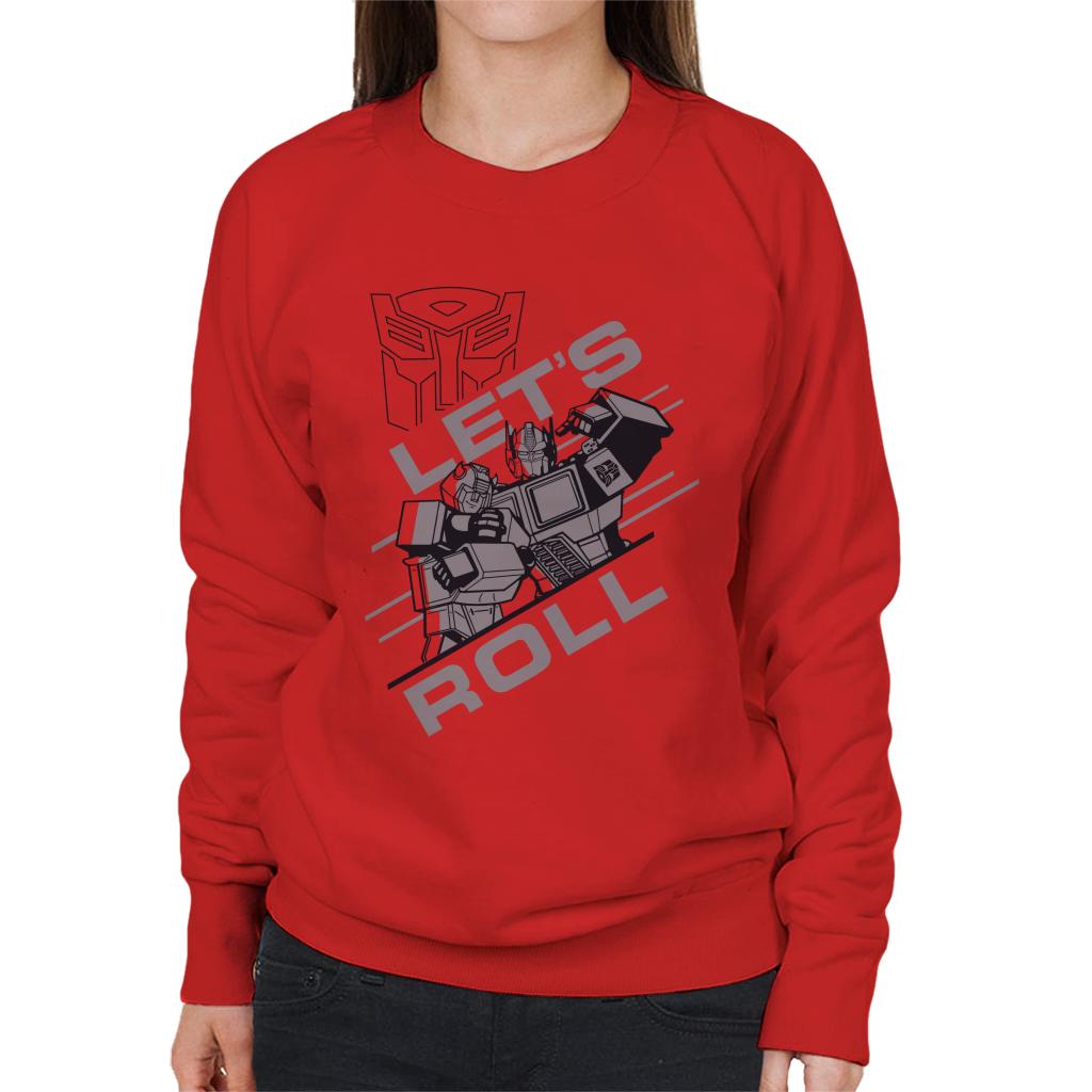 Transformers Lets Roll Women's Sweatshirt product image 4