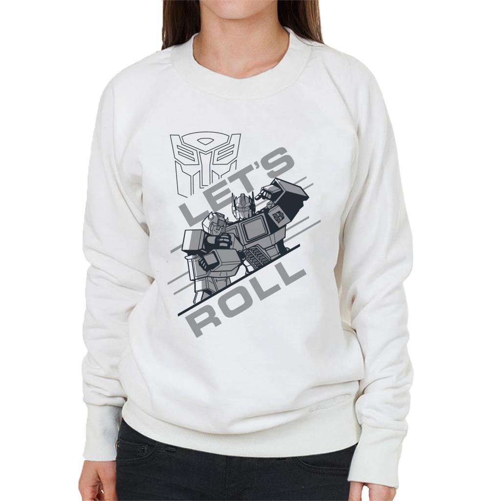 Transformers Lets Roll Women's Sweatshirt product image 1