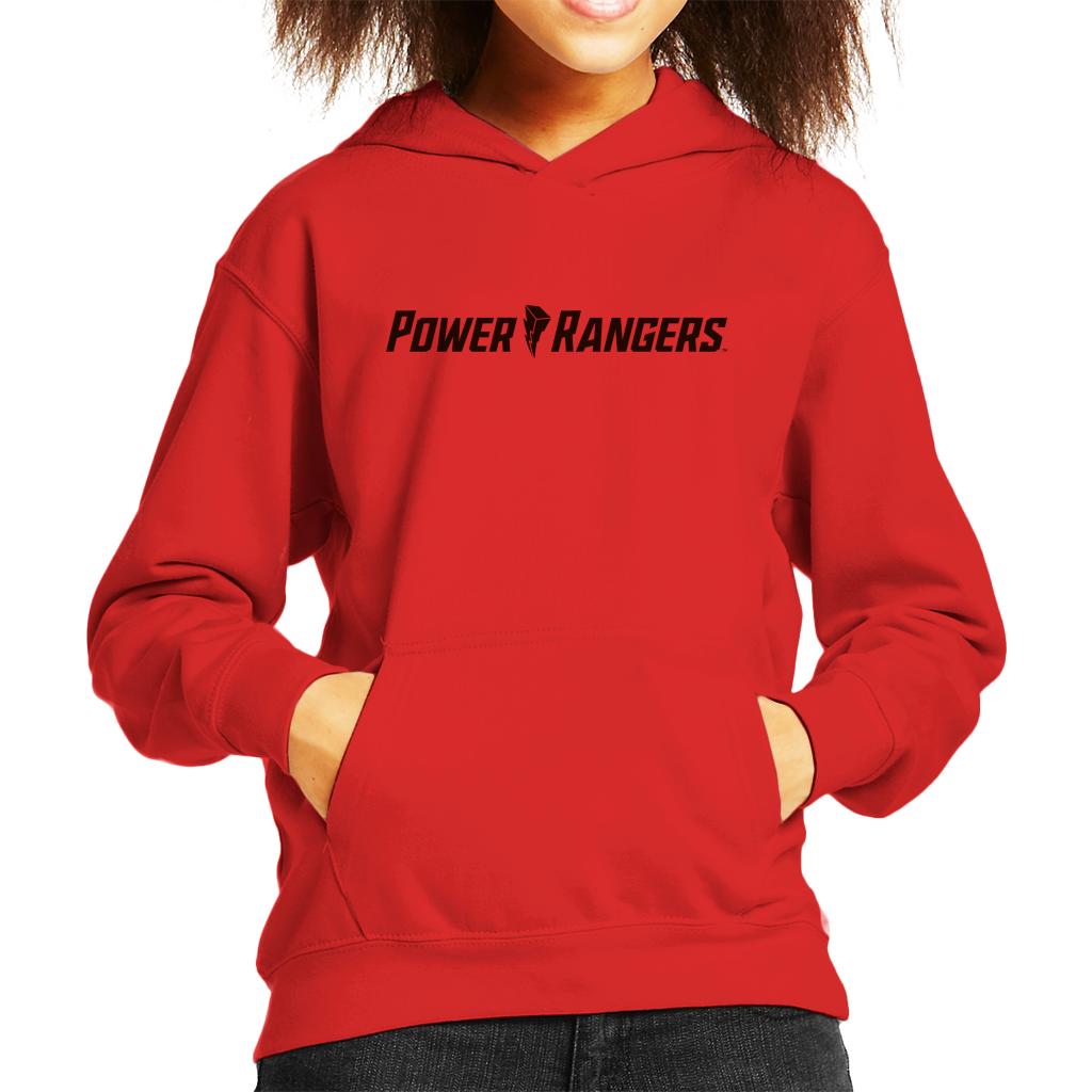 Power Rangers Modern Logo Kid's Hooded Sweatshirt product image 4